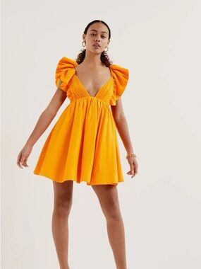 FOR LOVE AND LEMONS Clementine Mini Dress